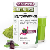 JYM Greens Spirulina 442g front view packaging