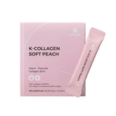 K K·NUTRA K-COLLAGEN Soft Peach packaging front view