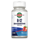 KAL Adenosyl B12 Supplement 1000mcg strawberry flavour front view