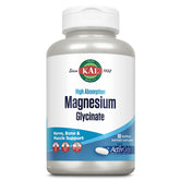 KAL Magnesium Glycinate Supplement 259g front view