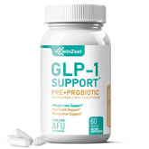 KetoZest GLP-1 Support Probiotic Supplement front view