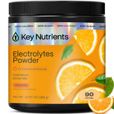 KEY NUTRIENTS Tangy Orange Electrolyte Powder front view