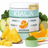 Kiala Nutrition Super Greens Tropical Splash 322g front view