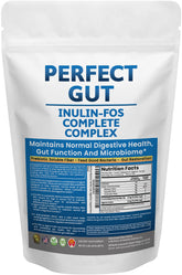 Kidney Restore Perfect Gut Inulin FOS Prebiotic Supplement front view
