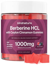 kindnature Berberine Gummies 1000mg front view of packaging
