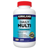 KIRKLAND Daily Multivitamin with Calcium and Vitamin D front view