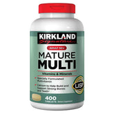 KIRKLAND Mature Adults Multivitamins & Minerals 400 tablets front view