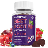 Klinovium Beetroot Gummies bottle front view with 60 count