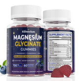 Klinovium Magnesium Glycinate Gummies front view with packaging