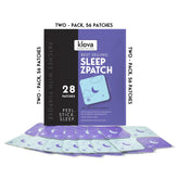 Klova Sleep Patches packaging front view with 30 patches