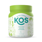 KOS Organic Inulin Powder 336g front view with packaging