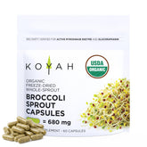 KOYAH Broccoli Sprout Capsules 680mg front view