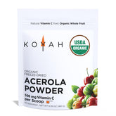 KOYAH Organic Acerola Powder front view packaging