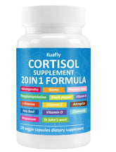 KUAFLY 20-in-1 Cortisol Support Supplement bottle front view
