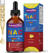 KumuoKeol NAC Liquid Drops 1000mg front view with lemon flavour