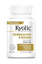Kyolic Aged Garlic Extract Capsules 60 Count front view