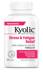 Kyolic Aged Garlic Extract Formula 101 200 Capsules front view