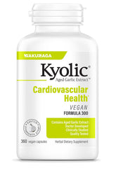 Kyolic Aged Garlic Extract Formula 300 front view of packaging