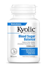 Kyolic Blood Sugar Balance 100 Capsules front view