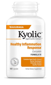 Kyolic Curcumin Supplement front view with Meriva Turmeric Complex