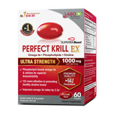 LABO Nutrition Krill Oil 500mg softgel front view
