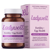 Ladywell Prenatal Vitamins 60 Capsules front view