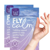 Laki Naturals Fly Calm Patch front view with natural ingredients