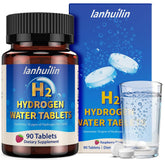 lanhuilin H2 Hydrogen Tablets 90 count bottle front view