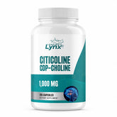 Leaping Lynx Citicoline 1000 mg supplement front view