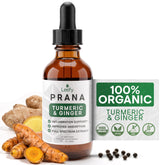 Leefy Turmeric Liquid Supplement front view with honey-like liquid