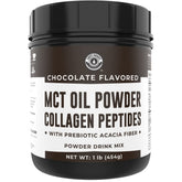 Left Coast Performance MCT Oil Powder 454g front view