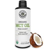 Left Coast Performance Organic MCT Oil 508g front view
