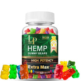 Legend Products Hemp Gummies 150g front view with packaging