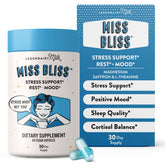 Legendairy Milk Miss Bliss bottle front view with 60 vegan capsules