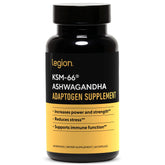 LEGION Ashwagandha Capsules 60g bottle front view