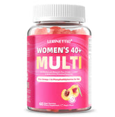 Lerinettia Women's 40+ Daily Multivitamin Gummy front view