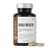 LES Labs Male Health Supplement front view with packaging