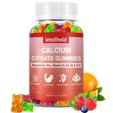 letollhold Calcium Citrate Gummies 1200mg front view