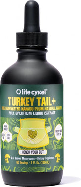 Life Cykel Turkey Tail Mushroom Liquid Extract 32g front view
