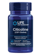 Life Extension Citicoline 500mg front view of the bottle
