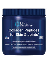 Life Extension Collagen Peptides 343g powder front view