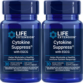 Life Extension Cytokine Suppress 30 Vegetarian Capsules front view