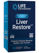 Life Extension FLORASSIST Probiotic Liver Restore 500mg capsule front view
