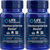 Life Extension Homocysteine Resist 60 Vegetarian Capsules front view