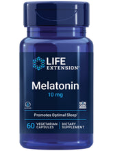 Life Extension Melatonin 10 mg vegetarian capsules front view