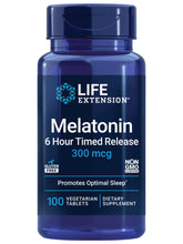 Life Extension Melatonin 300 mcg tablet front view
