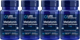 Life Extension Melatonin 6 Hour Timed Release 3 mg, 60 Vegetarian Tablets front view