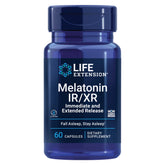 Life Extension Melatonin IR/XR 1.5 mg 60 Capsules front view