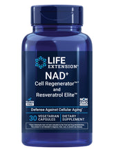 Life Extension NAD+ Cell Regenerator™ Resveratrol Elite™ 300mg front view