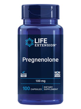 Life Extension Pregnenolone Supplement 100 mg front view